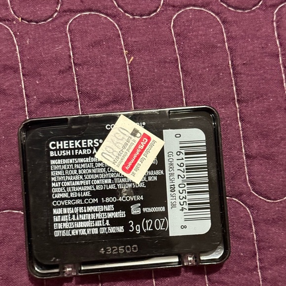 CoverGirl Cheekers Blush- Soft Sable 120 - Picture 1 of 4